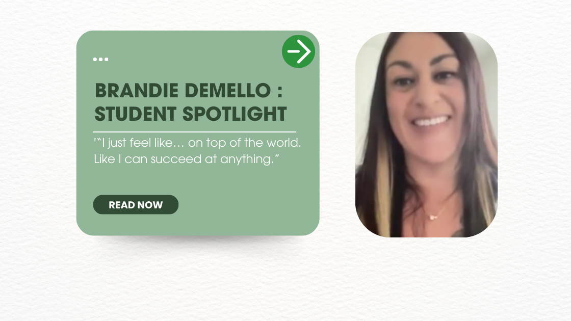 Brandie Demello - adult learner