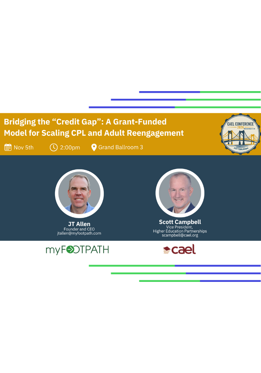 CAEL conference session flyer